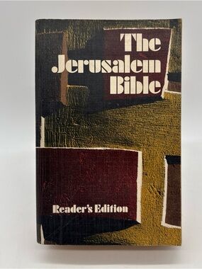 The Jerusalem Bible Reader's Edition 1968 Doubleday & Company Vintage Paperback